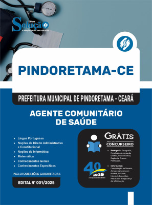 Apostila Prefeitura de Pindoretama - CE 2025 - Agente Comunitário de Saúde - Imagem 3
