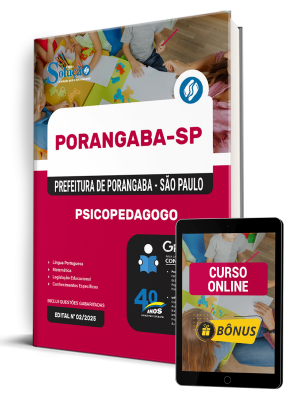 Apostila Prefeitura de Porangaba-SP 2025 - Psicopedagogo - Imagem 1