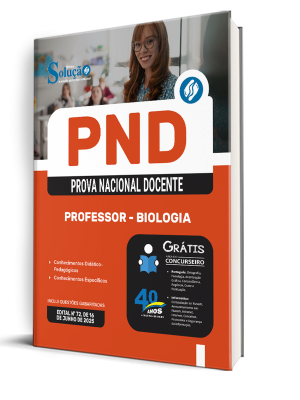 Apostila PND (CNU Professores) 2025 - Professor - Biologia - Imagem 2