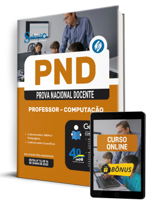Apostila PND (CNU Professores) 2025 - Professor - Computação - Imagem 1