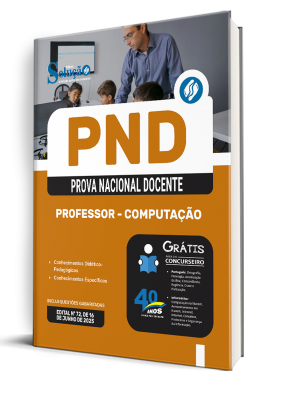 Apostila PND (CNU Professores) 2025 - Professor - Computação - Imagem 2