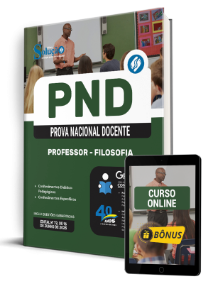 Apostila PND (CNU Professores) 2025 - Professor - Filosofia - Imagem 1