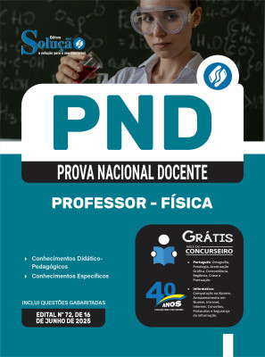 Apostila PND (CNU Professores) 2025 - Professor - Física - Imagem 3