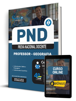 Apostila PND (CNU Professores) 2025 - Professor - Geografia - Imagem 1