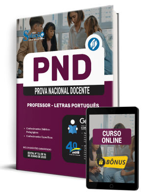 Apostila PND (CNU Professores) 2025 - Professor - Letras Português - Imagem 1