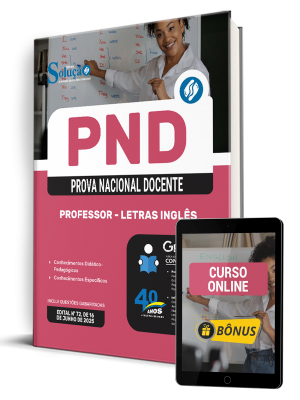 Apostila PND (CNU Professores) 2025 - Professor - Letras Inglês - Imagem 1