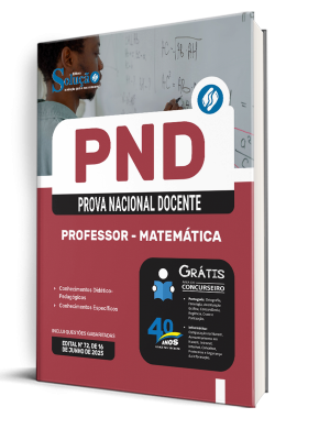 Apostila PND (CNU Professores) 2025 - Professor - Matemática - Imagem 2