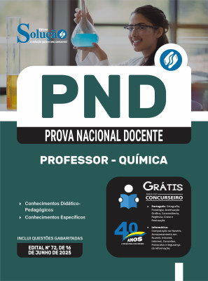 Apostila PND (CNU Professores) 2025 - Professor - Química - Imagem 3