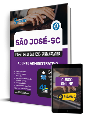 Apostila Prefeitura de São José - SC 2025 - Agente Administrativo - Imagem 1