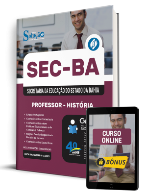 Apostila SEC-BA 2025 - Professor - História - Imagem 1