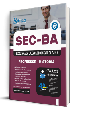 Apostila SEC-BA 2025 - Professor - História - Imagem 2