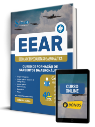 Capa Apostila EEAR 2025 - Curso de Formação de Sargentos