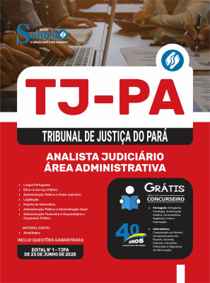 Apostila TJ-PA 2025 - Analista Judiciário - Área Administrativa - Imagem 3