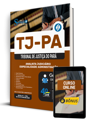 Apostila TJ-PA 2025 - Analista Judiciário - Especialidade: Administração - Imagem 1