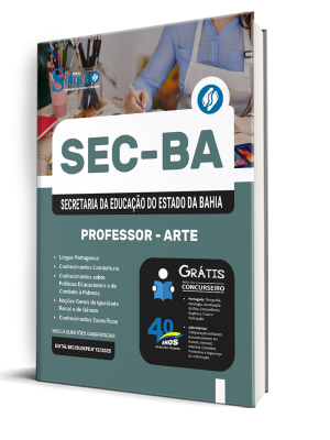 Apostila SEC-BA 2025 - Professor - Arte - Imagem 2