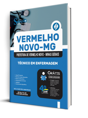 Apostila Prefeitura de Vermelho Novo-MG 2025 - Técnico em Enfermagem - Imagem 2