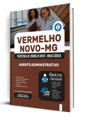 Apostila Prefeitura de Vermelho Novo-MG 2025 - Agente Administrativo - Imagem 2