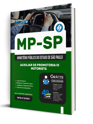 Apostila MP-SP 2025 - Auxiliar de Promotoria III - Motorista - Imagem 2