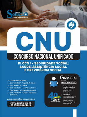 Apostila CNU 2025 - Bloco 1 - Seguridade Social: Saúde, Assistência Social e Previdência Social - Imagem 3
