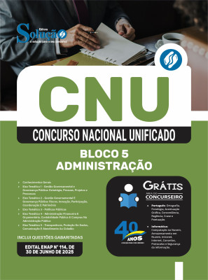 Apostila CNU 2025 - Bloco 5 - Administração - Imagem 3