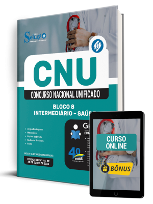 Apostila CNU 2025 - Bloco 8 - Intermediário - Saúde - Imagem 1