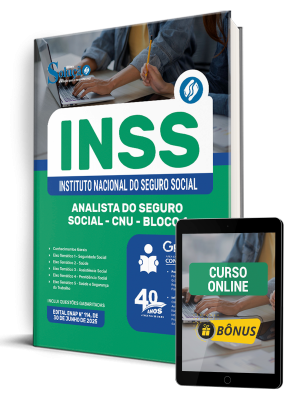 Apostila INSS 2025 - Analista do Seguro Social - CNU - Bloco 1 - Imagem 1