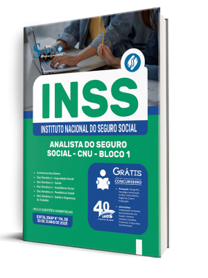 Apostila INSS 2025 - Analista do Seguro Social - CNU - Bloco 1 - Imagem 2