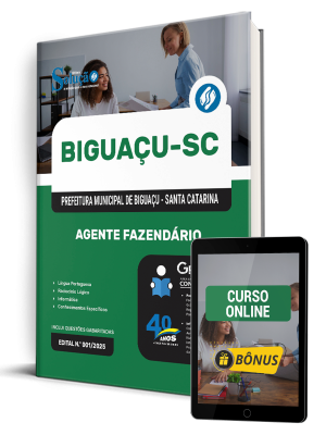 Apostila Prefeitura de Biguaçu - SC 2025 - Agente Fazendário - Imagem 1