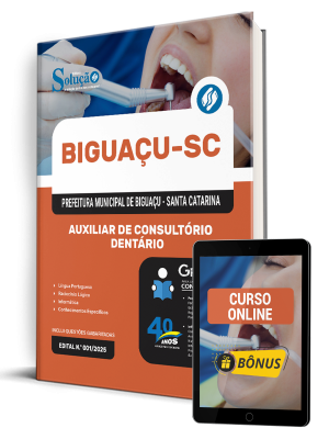 Apostila Prefeitura de Biguaçu - SC 2025 - Auxiliar de Consultório Dentário - Imagem 4