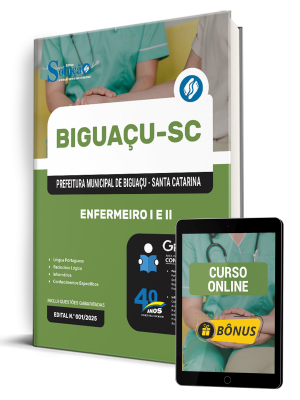 Apostila Prefeitura de Biguaçu - SC 2025 - Enfermeiro I e II - Imagem 1