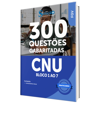 Caderno de Questões CNU - Bloco 1 ao 7 - 300 Questões Gabaritadas - Imagem 1