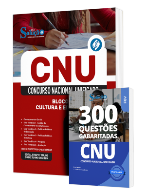 Combo CNU - Bloco 2 - Cultura e Educação - Imagem 1