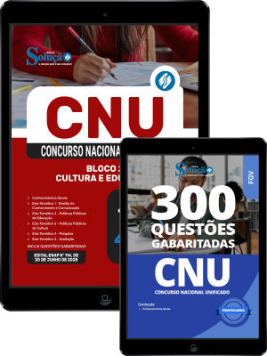 Combo CNU - Bloco 2 - Cultura e Educação - Imagem 1
