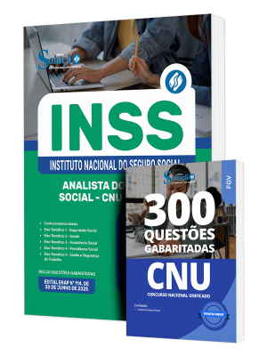 Combo INSS - Analista do Seguro Social - CNU - Bloco 1 - Imagem 1