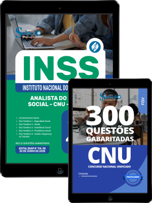 Combo INSS - Analista do Seguro Social - CNU - Bloco 1 - Imagem 1