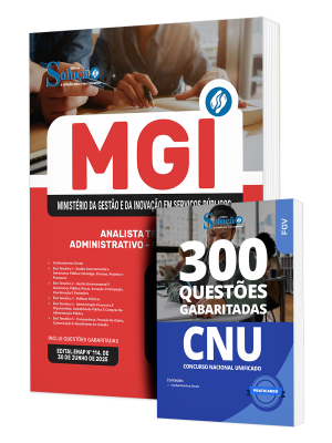Combo MGI - Analista Técnico-Administrativo - CNU - Bloco 5 - Imagem 1