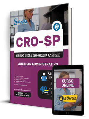 Apostila CRO-SP 2025 - Auxiliar Administrativo - Imagem 1