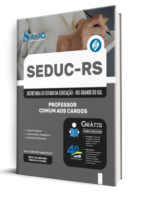Apostila SEDUC-RS 2025 - Professor - Comum aos Cargos - Imagem 2