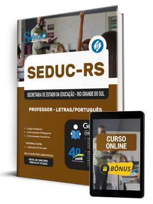 Apostila SEDUC-RS 2025 - Professor - Letras/Português - Imagem 1