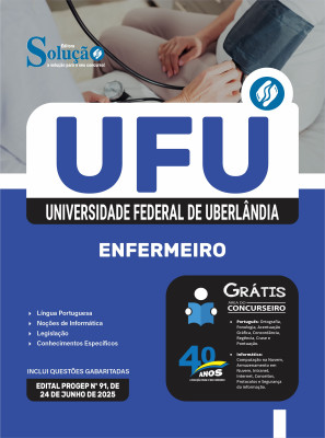 Apostila UFU 2025 - ENFERMEIRO - Imagem 3