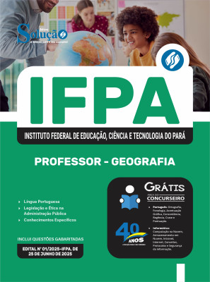 Apostila IFPA 2025 - Professor de Geografia - Imagem 3
