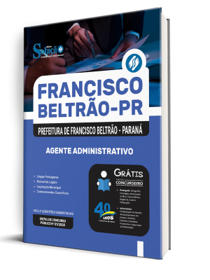 Apostila Prefeitura de Francisco Beltrão-PR 2025 - Agente Administrativo - Imagem 2