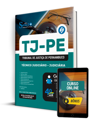 Apostila TJ-PE 2025 - Técnico Judiciário - Judiciária - Imagem 1