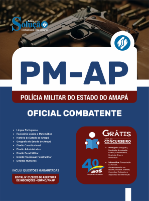 Apostila PM-AP 2025 - Oficial Combatente - Imagem 3