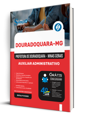 Apostila Prefeitura de Douradoquara – MG 2025 - Auxiliar Administrativo - Imagem 2