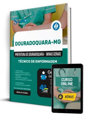 Apostila Prefeitura de Douradoquara – MG 2025 - Técnico em Enfermagem - Imagem 1