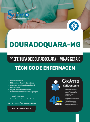 Apostila Prefeitura de Douradoquara – MG 2025 - Técnico em Enfermagem - Imagem 3