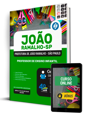 Apostila Prefeitura de João Ramalho-SP 2025 - Professor de Ensino Infantil - Imagem 1