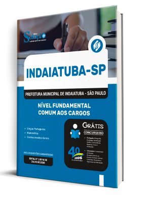Apostila Prefeitura de Indaiatuba - SP 2025 - Nível Fundamental - Comum aos Cargos - Imagem 2