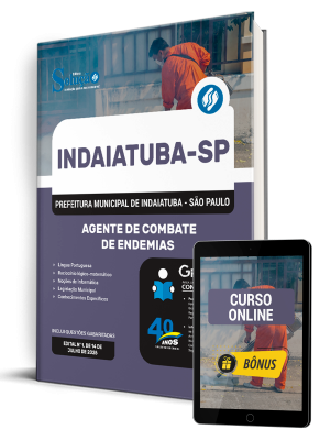 Apostila Prefeitura de Indaiatuba - SP 2025 - Agente de Combate às Endemias - Imagem 1